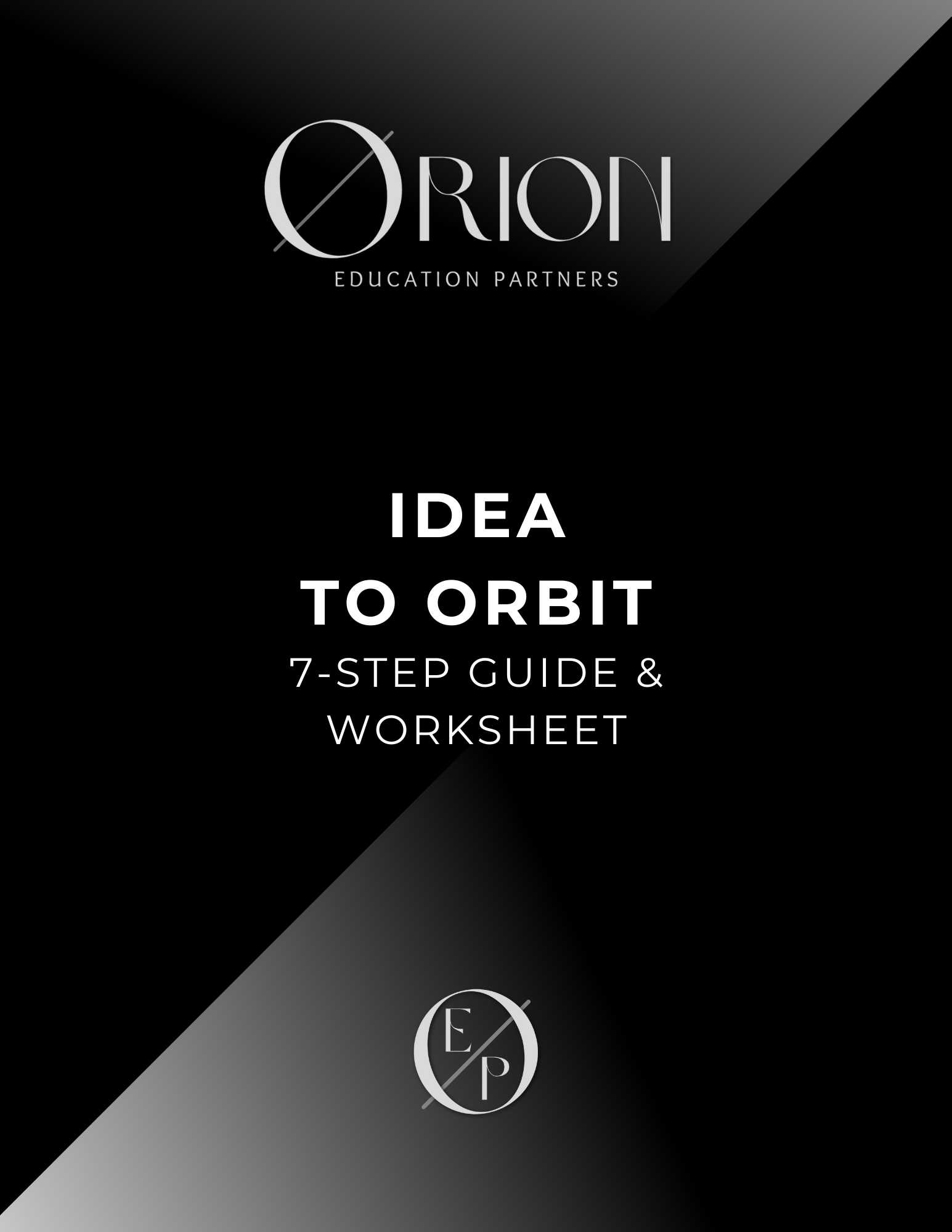 Idea to Orbit: 7-Step Guide & Worksheet